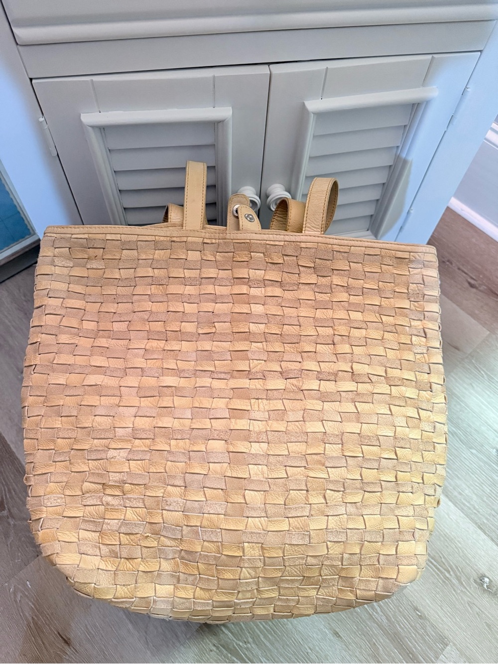 Free People Leather and Suede Tote
